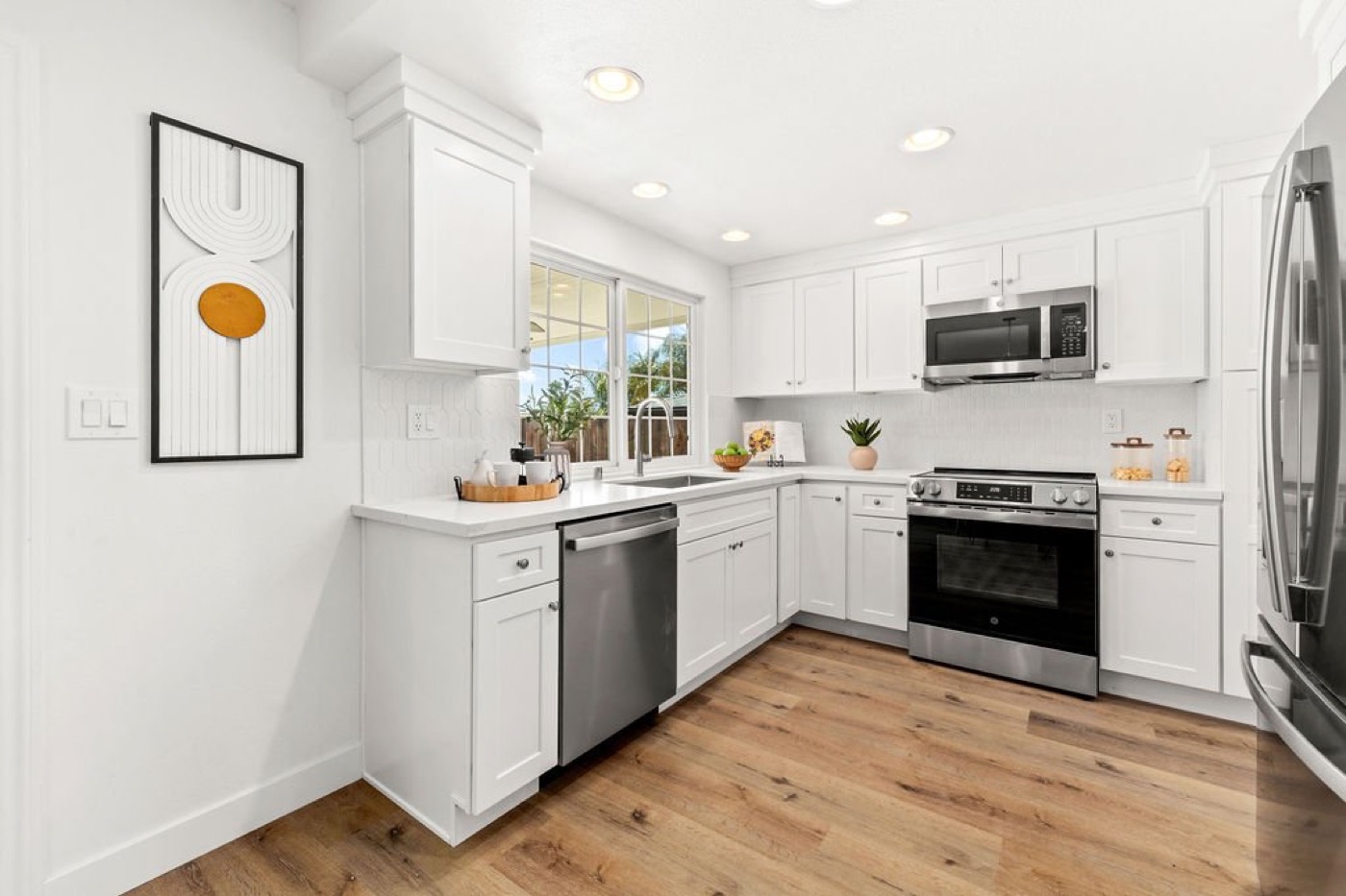 Kimball Ave kitchen after renovation