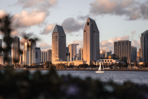 Panoramic view of San Diego