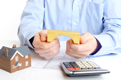 Mortgage loan or bridging application with house